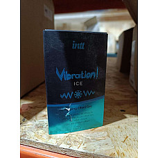 Жидкий вибратор Intt Vibration Ice (15 мл) (мятая упаковка!!!)