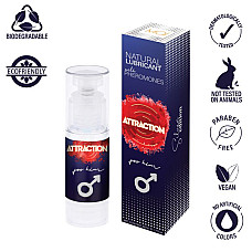 Распродажа!!! Смазка MAI Attraction for Him (50 мл) с феромонами для него (срок 09.2026)