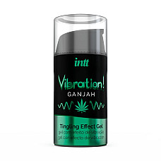 Жидкий вибратор Intt Vibration Ganjah (15 мл) (без упаковки!!!)