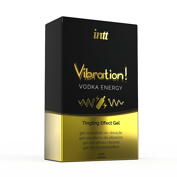 Рідкий вібратор Intt Vibration Vodka (15 мл) (без пакування!!!)