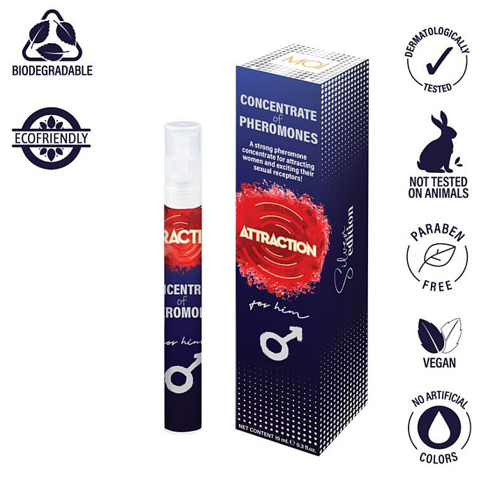 Спрей з феромонами Concentrated Pheromones for Him Attraction (10 мл)