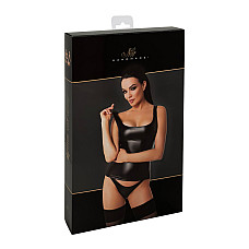 Топ Noir Handmade F346 Powerwetlook top - XL