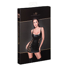 Платье с кружевными вставками Noir Handmade F229 Powerwetlook dress with lace inserts, M
