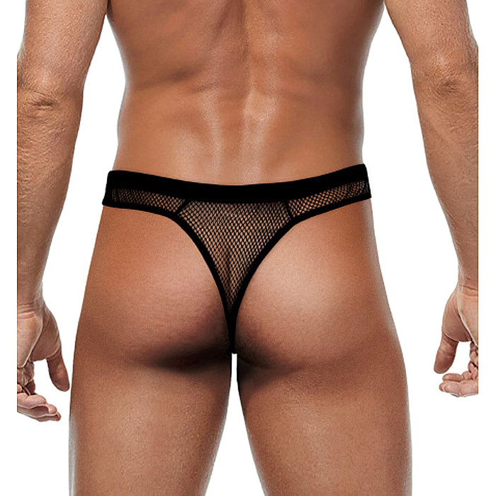 Чоловічі труси з сітки Art of Sex — Demir, колір чорний, розмір L–2XL