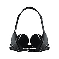 Ліф Серце Feral Feelings - Hearts Bra Black