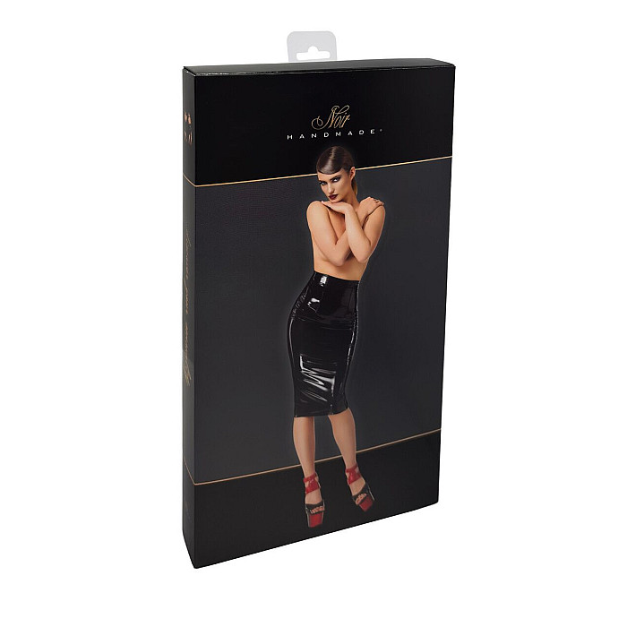 Спідниця Noir Handmade F378 Dominae Column PVC pencil skirt S