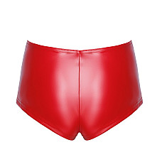 Шорты Noir Handmade F356 Red powerwetlook shorts - L
