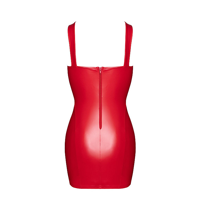 Платье Noir Handmade F364 Bombshell Lace-Up Mini Dress Red XL