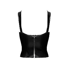Корсет Noir Handmade F379 Dominae Frontbind PVC Corset Top XS