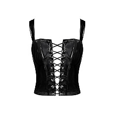 Корсет Noir Handmade F379 Dominae Frontbind PVC Corset Top S