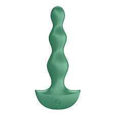 Анальный стимулятор-бусины с двумя моторами Satisfyer Lolli-Plug 2 Green