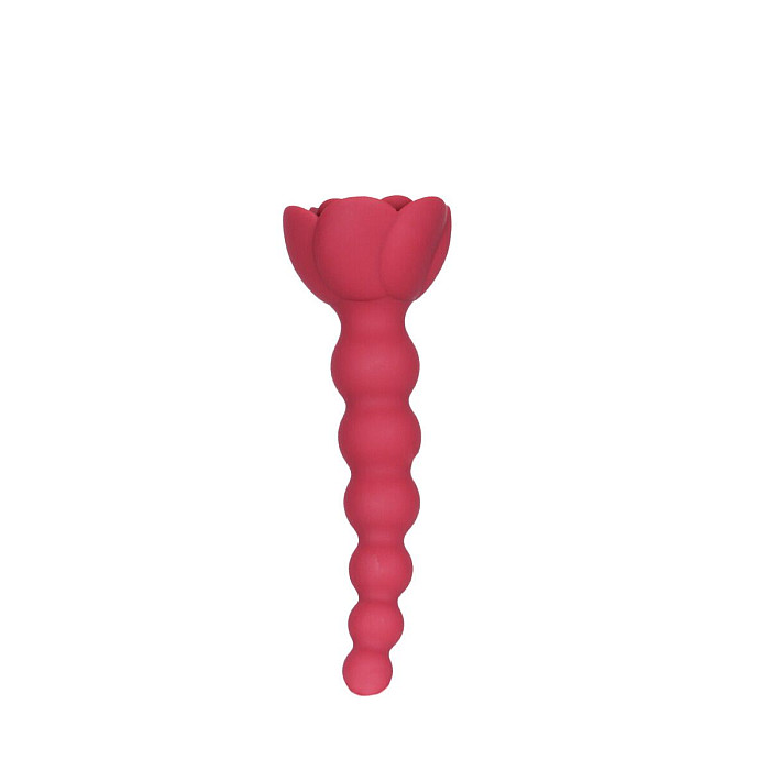 Анальная цепочка Lux Active с розой - Champion Rose