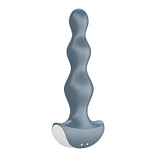 Анальный стимулятор-бусины с двумя моторами Satisfyer Lolli-Plug 2 Ice blue