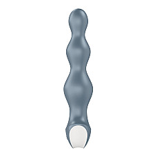 Анальный стимулятор-бусины с двумя моторами Satisfyer Lolli-Plug 2 Ice blue