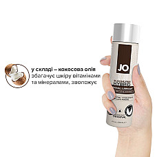 Крем-змазка з кокосовою олією System JO Silicone Free Hybrid ORIGINAL (120 мл) біла