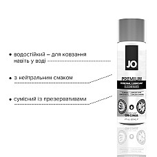Лубрикант на силіконовій основі System JO PREMIUM — ORIGINAL (60 мл) без консервантів