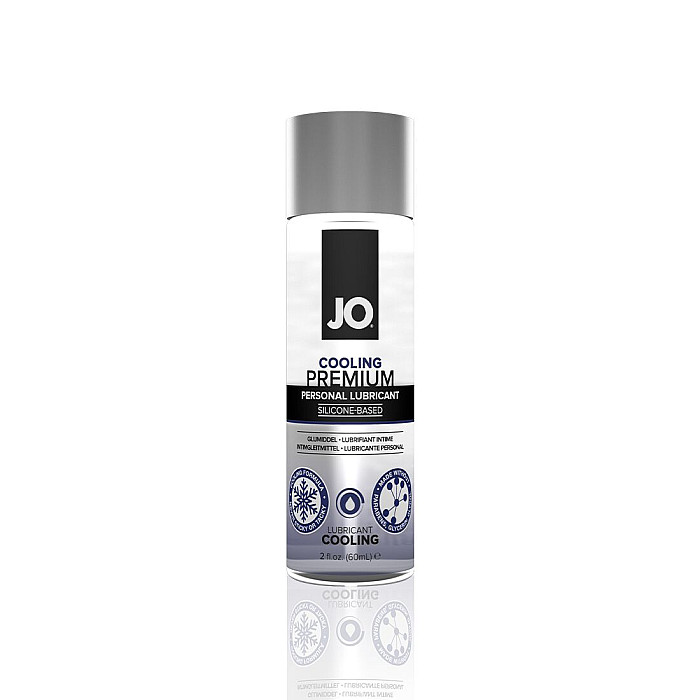 Охлаждающий лубрикант на силиконовой основе JO PREMIUM — COOLING (60 мл)