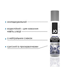 Охолоджувальний лубрикант на силіконовій основі System JO PREMIUM — COOLING (30 мл)
