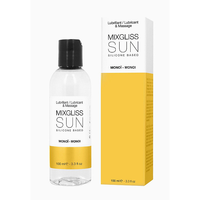 Лубрикант на силиконовой основе MixGliss SUN MONOI (100 мл) с ароматом масла монои