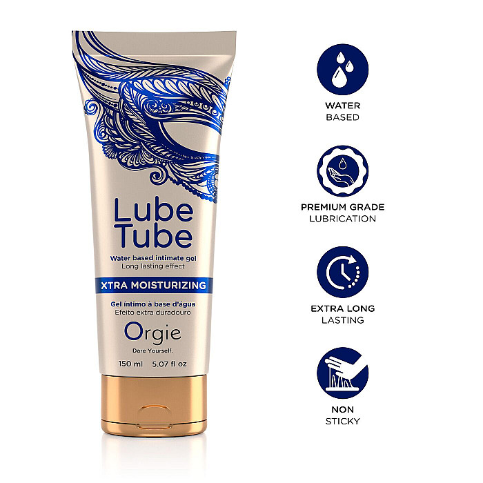 Лубрикант на водній основі Orgie Lube Tube Xtra Moisturizing, 150 мл, інтенсивне зволоження