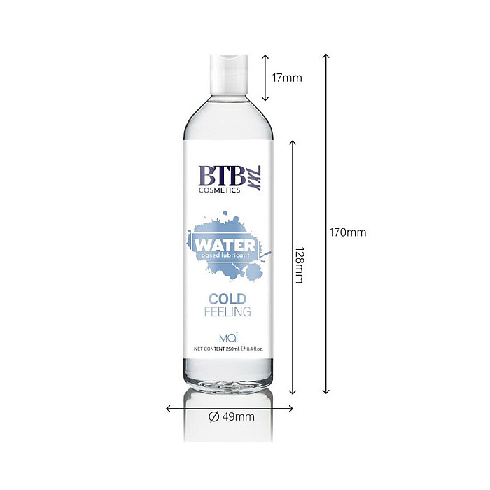 Охолоджувальна змазка на водній основі BTB COLD FEELING (250 мл)