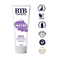 Смазка на водной основе BTB FLAVORED RED FRUITS с ароматом красных фруктов (100 мл)