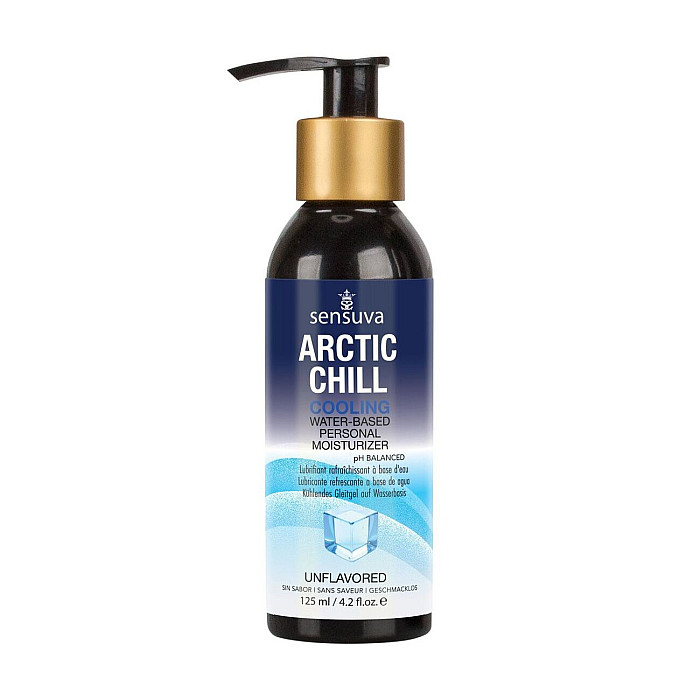 Лубрикант с охлаждающим эффектом Sensuva - Arctic Chill Cooling (125 мл), без глицерина и парабенов