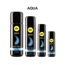 Лубрикант на водній основі pjur Aqua 500 мл, ефект оксамитової шкіри без прилипання