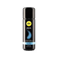 Лубрикант на водній основі pjur Aqua 500 мл, ефект оксамитової шкіри без прилипання