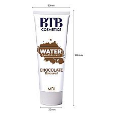 Смазка на водной основе BTB FLAVORED CHOCOLAT с ароматом шоколада (100 мл)