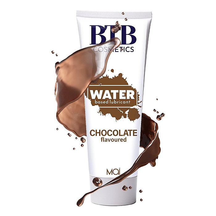 Смазка на водной основе BTB FLAVORED CHOCOLAT с ароматом шоколада (100 мл)