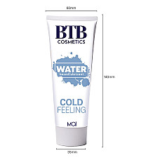 Охлаждающая смазка на водной основе BTB COLD FEELING (100 мл)