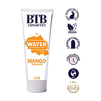 Смазка на водной основе BTB FLAVORED MANGO с ароматом манго (100 мл)