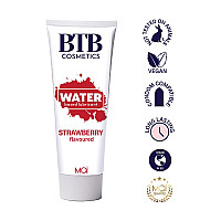 Смазка на водной основе BTB FLAVORED STRAWBERRY с ароматом клубники (100 мл)