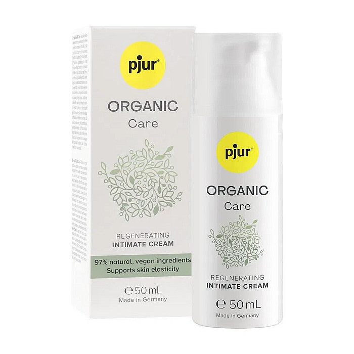 Органический крем для интимного ухода pjur ORGANIC Care 50 мл, восстанавливающий