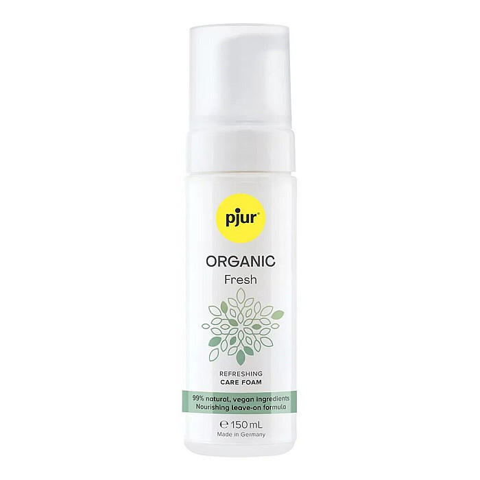 Органічна піна для інтимної гігієни pjur ORGANIC Fresh 150 мл, освіжувальна