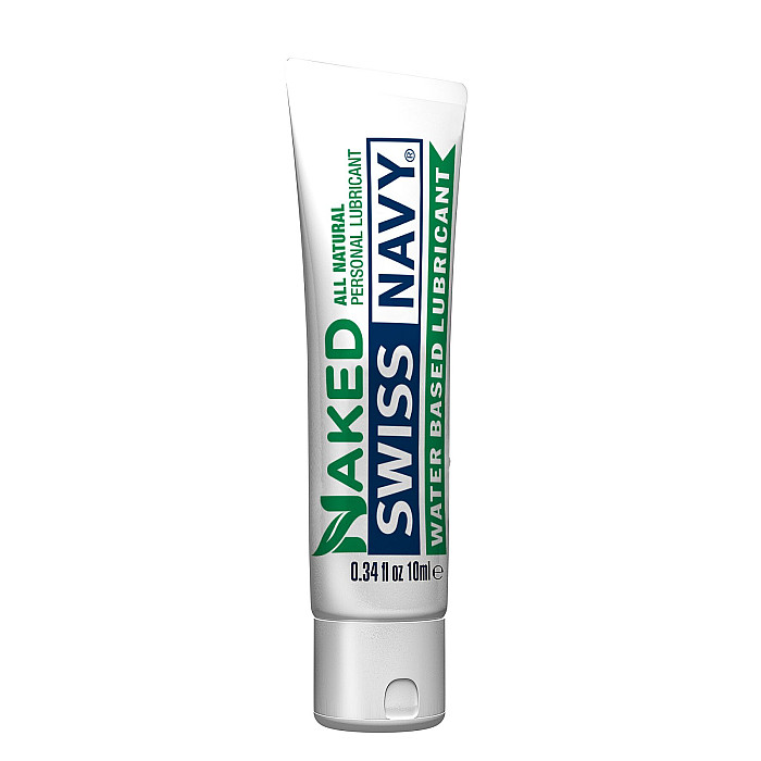 Лубрикант на водной основе Swiss Navy NAKED All Natural, 10 мл, для чувствительной кожи