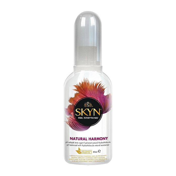 Премиальный лубрикант на водной основе SKYN Natural Harmony 80 мл, гиалуроновая кислота
