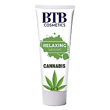 Смазка на гибридной основе BTB Relaxing Lubricant Cannabis (100 мл)