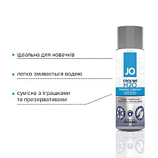 Охолоджувальна змазка на водній основі System JO H2O COOLING (60 мл) з ментолом, рослинний гліцерин