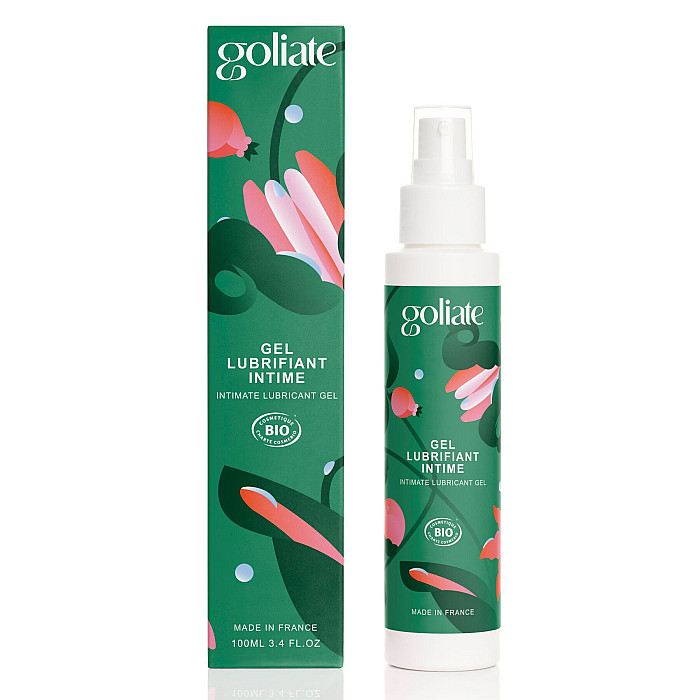 Гель-лубрикант Goliate Gel Lubrifiant Intime, 100 мл, экстракт красных водорослей, веган-френдли