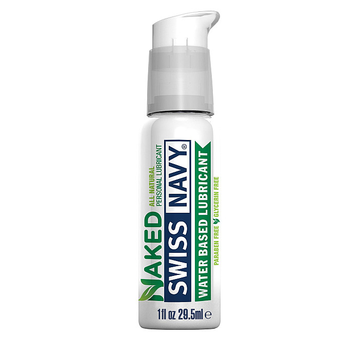 Лубрикант на водной основе Swiss Navy NATURAL All Natural, 29,5 мл, для чувствительной кожи