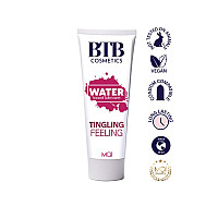 Змазка на водній основі з ефектом вібрації BTB TINGLING FEELING (100 мл)