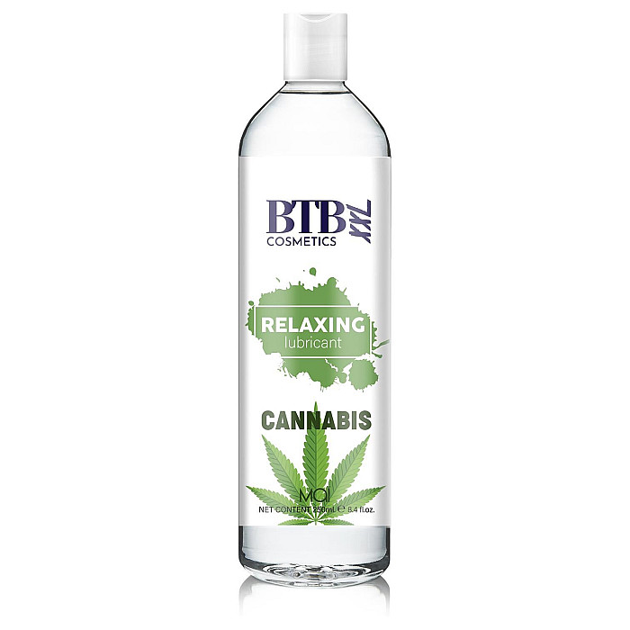 Змазка на гібридній основі BTB Relaxing Lubricant Cannabis (250 мл)
