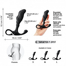 Ручной эргономичный массажер простаты Dorcel Expert P size L