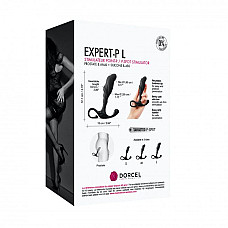 Ручной эргономичный массажер простаты Dorcel Expert P size L