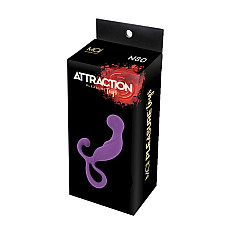 Массажер простаты MAI Attraction Toys №80 Purple, длина 13.4см, диаметр 3.2см