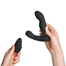 Массажер простаты с вибрацией Bathmate Prostate Pro, 3 мотора, 30 режимов, пульт ДУ