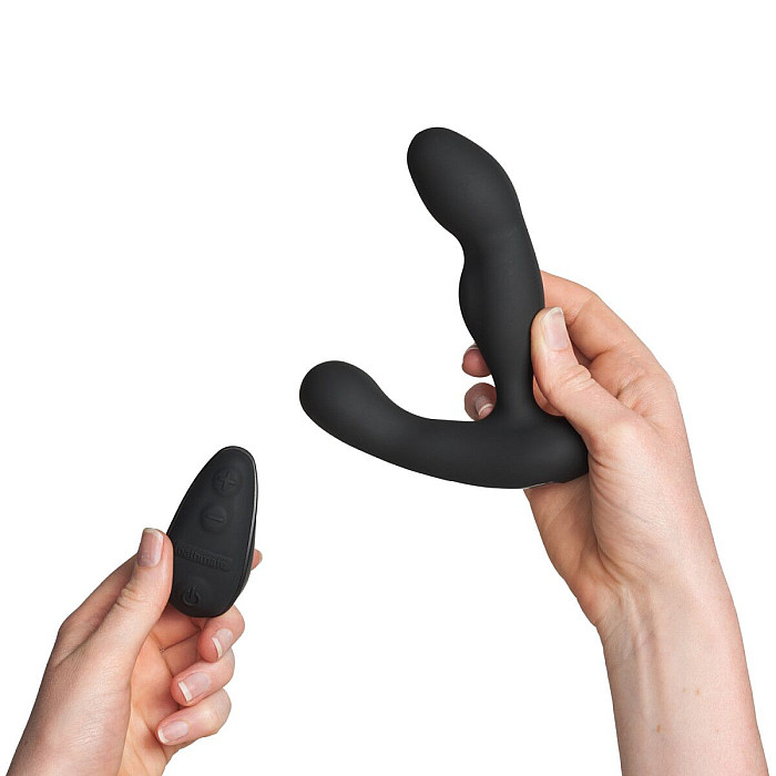 Массажер простаты с вибрацией Bathmate Prostate Pro, 3 мотора, 30 режимов, пульт ДУ