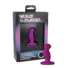 Вибромассажер простаты Nexus G-Play Plus S Purple, макс диаметр 2,3 см, перезаряжаемый